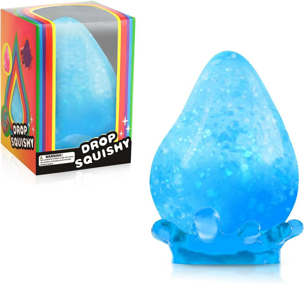 Water Drop Shape Sensory Stress Relief Squeeze Toy