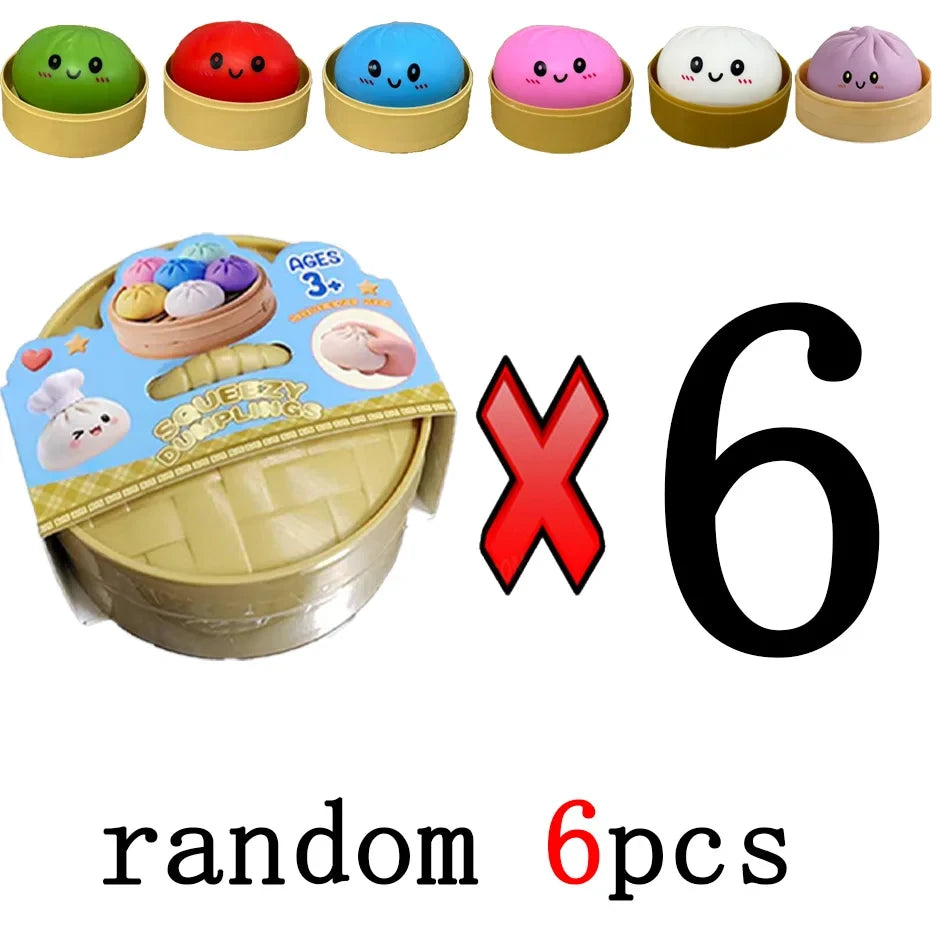 Dumpling Squishy Fidget Toy