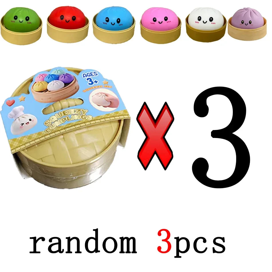 Dumpling Squishy Fidget Toy