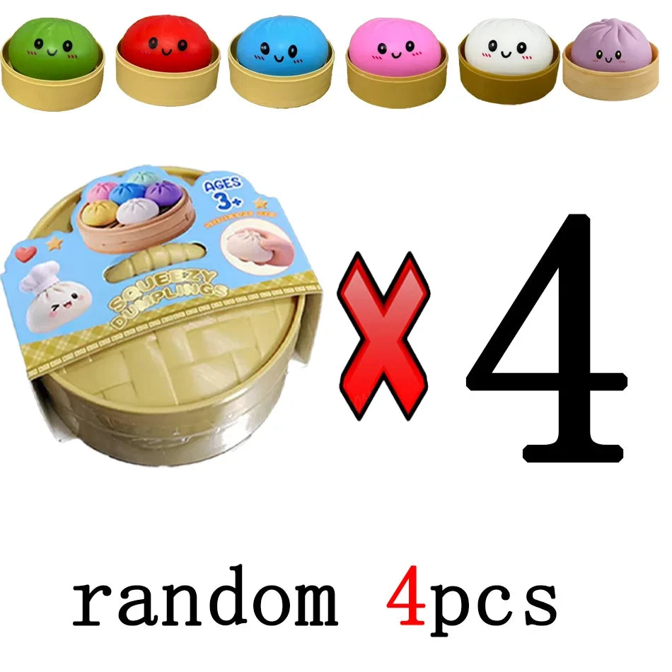 Dumpling Squishy Fidget Toy