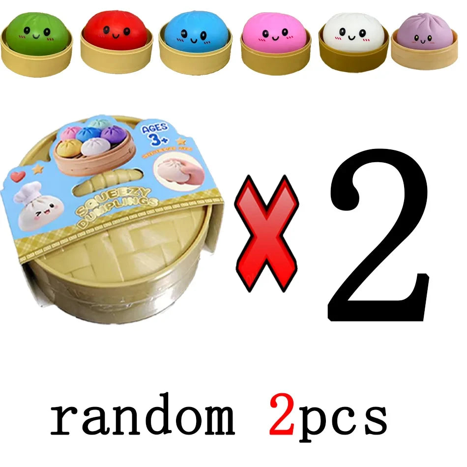 Dumpling Squishy Fidget Toy