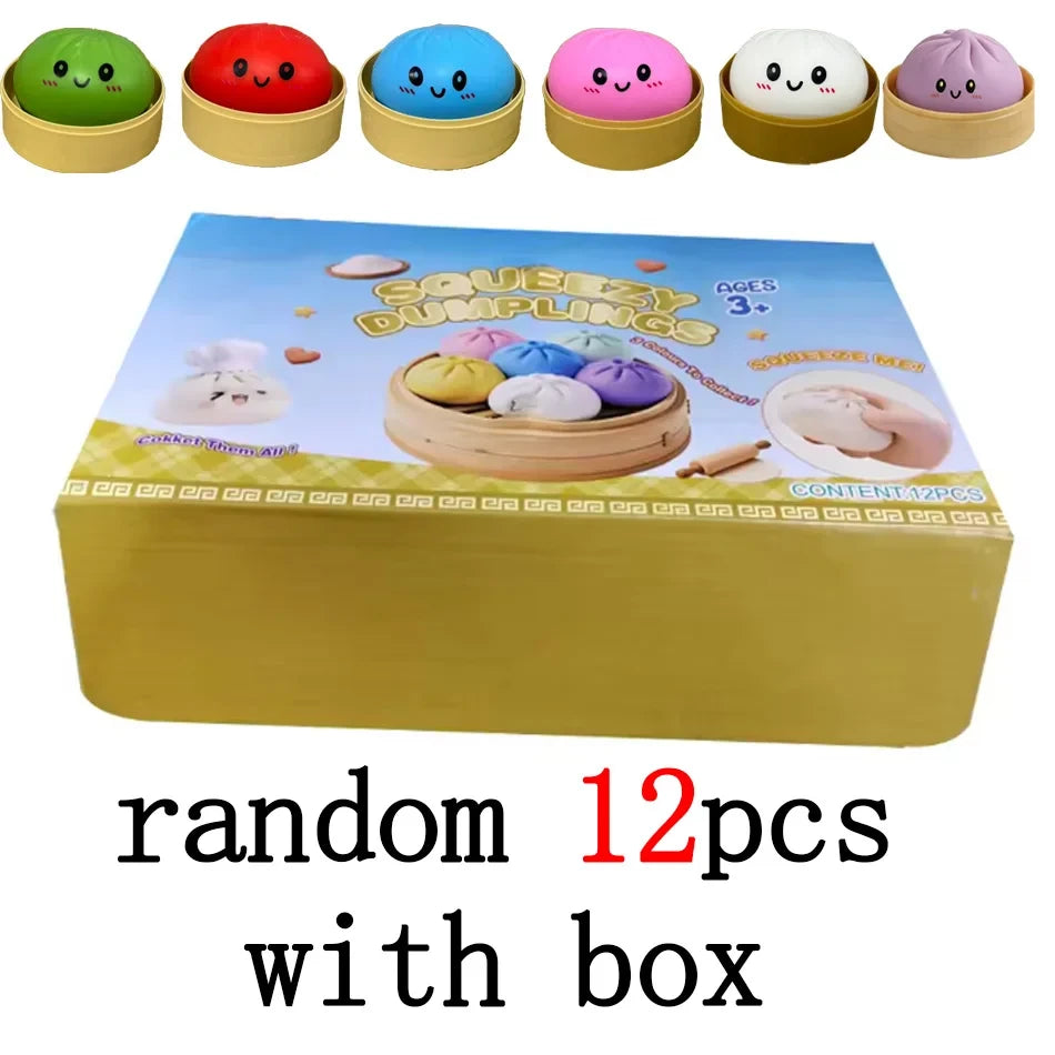 Dumpling Squishy Fidget Toy