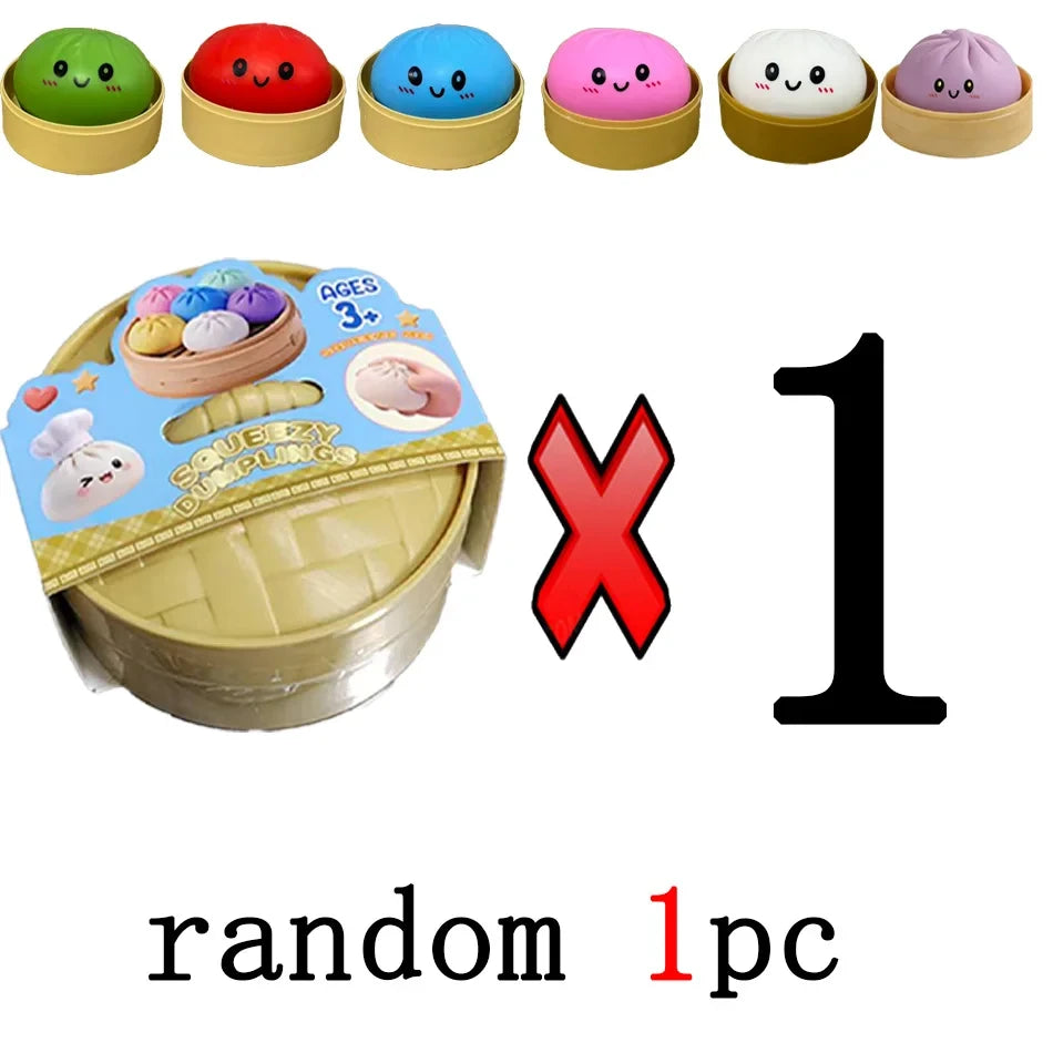 Dumpling Squishy Fidget Toy