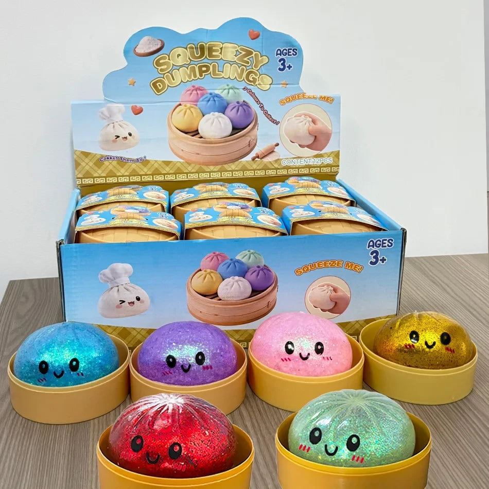 Dumpling Squishy Fidget Toy