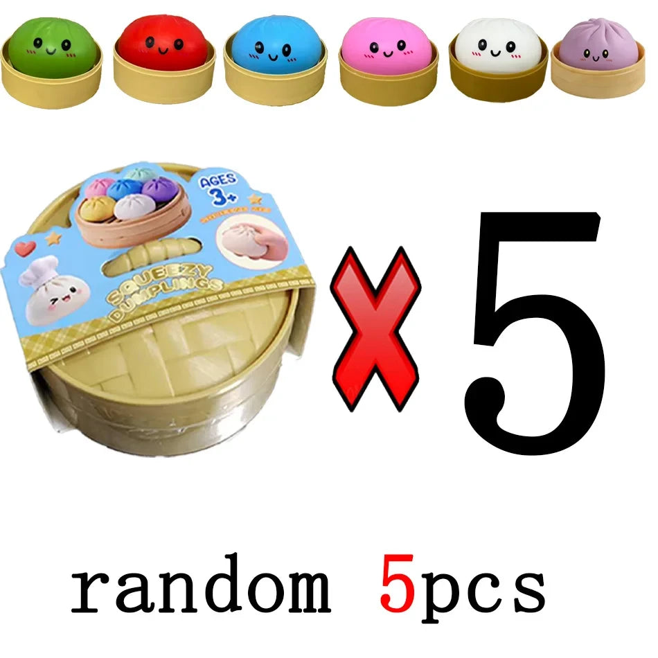 Dumpling Squishy Fidget Toy