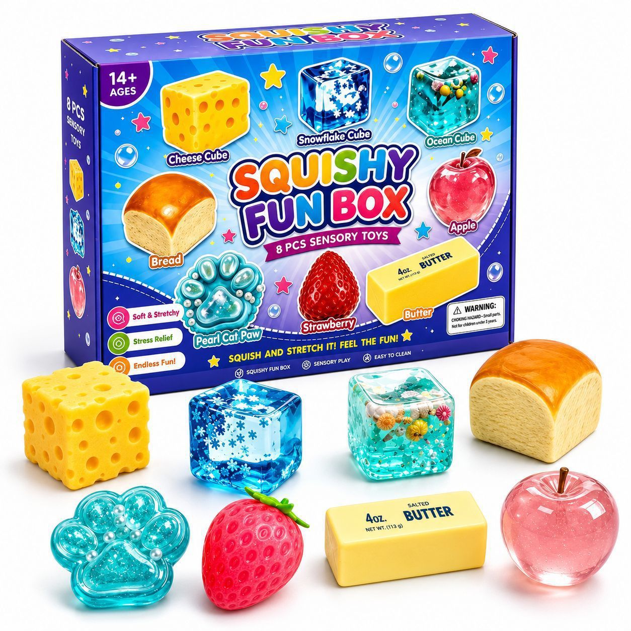 Maltose Stress Relief Squeeze Toy - FREE SHIPPING