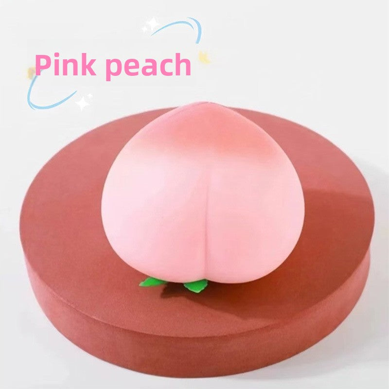 Simulation Peach Squeeze Ball Slow Rebound Stress Relief Toy