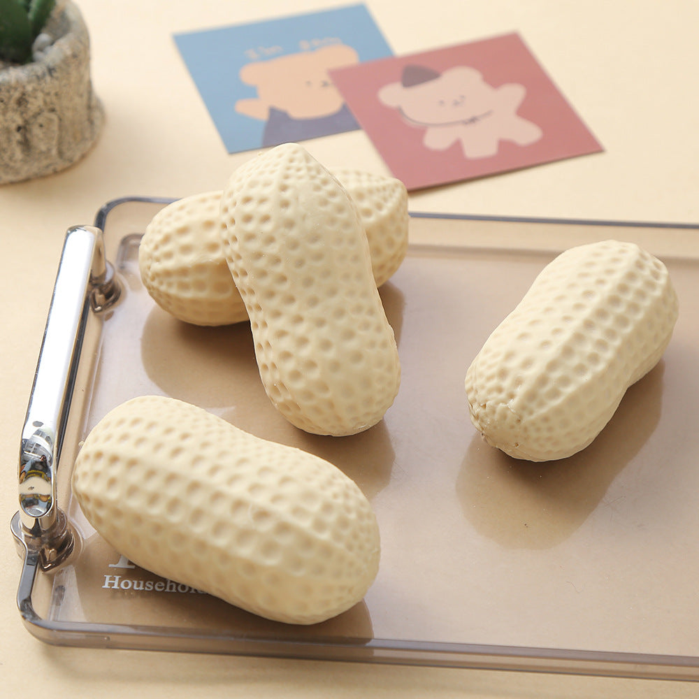 Realistic Peanut Squeeze Stress Relief Toy