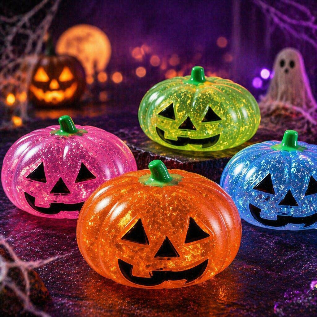 Halloween Pumpkin Squeeze Stress Relief Toy