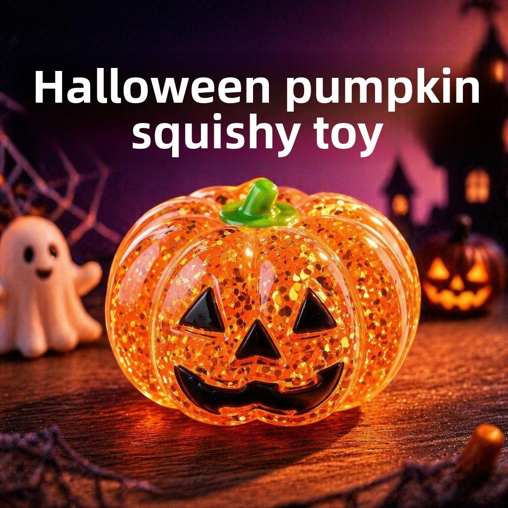 Halloween Pumpkin Squeeze Stress Relief Toy