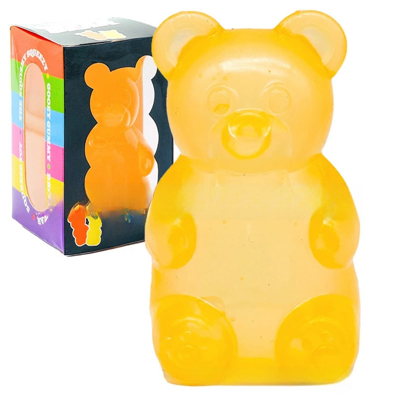 Stress-relief squeeze ball toy