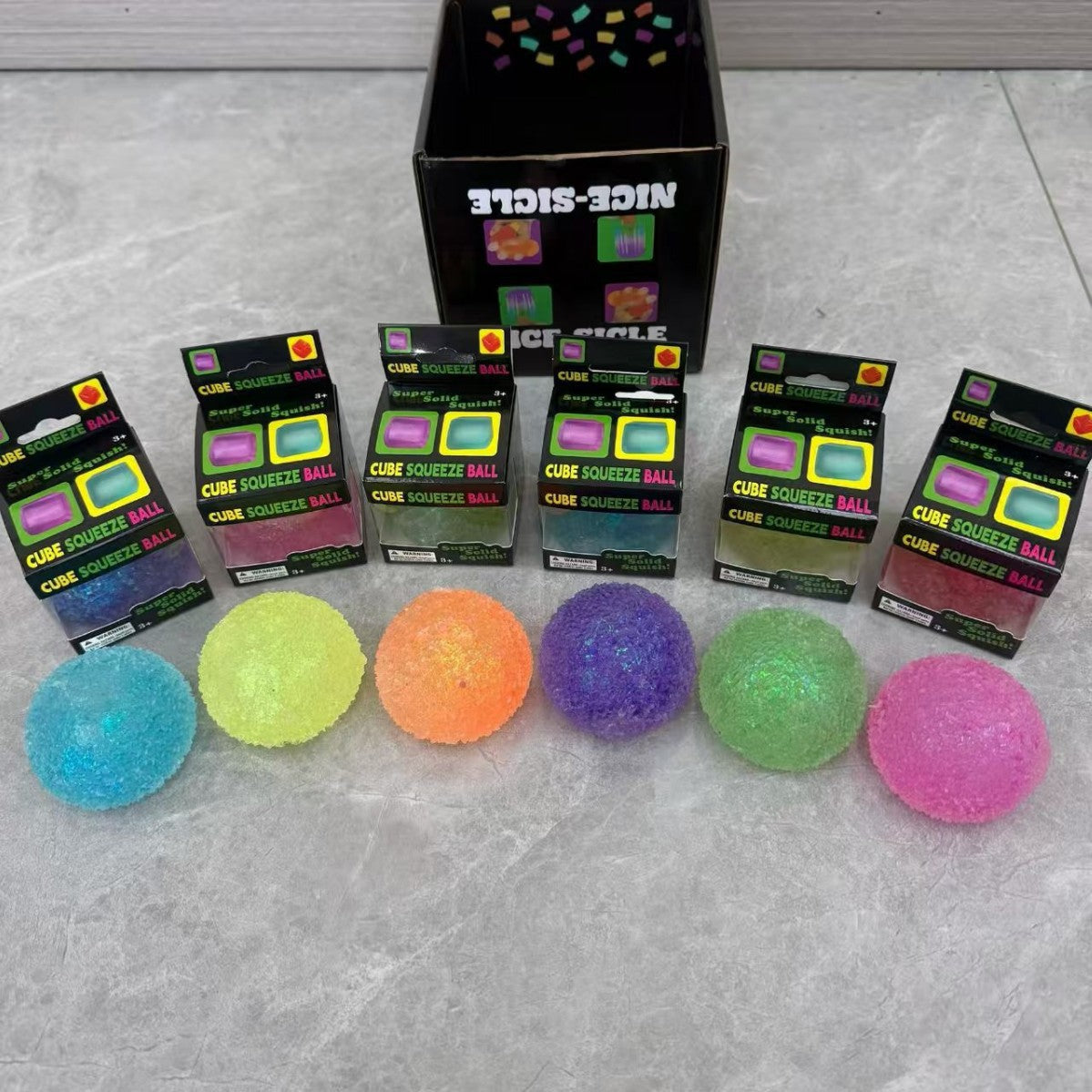 Sensory Squeeze Ball Stress Relief Toy