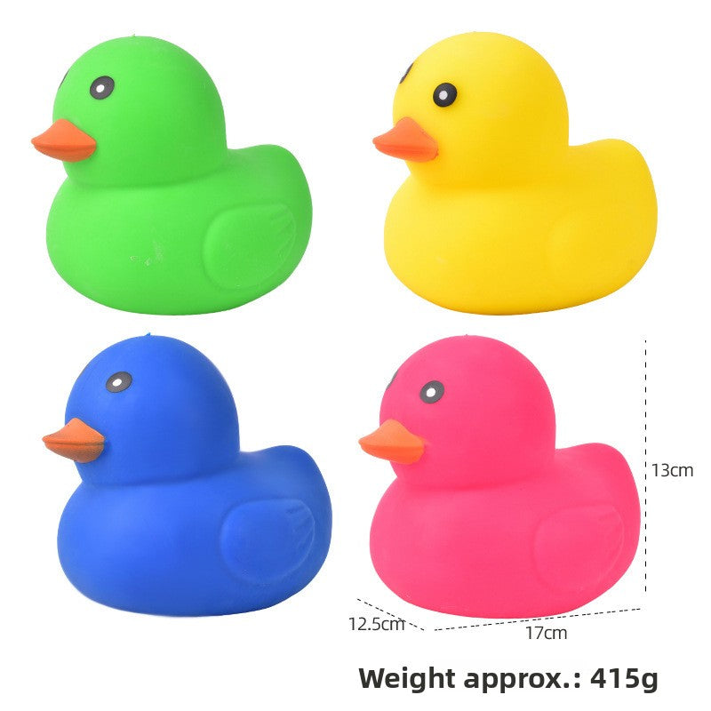 Soft TPR Stress Relief Duck Squeeze Toy