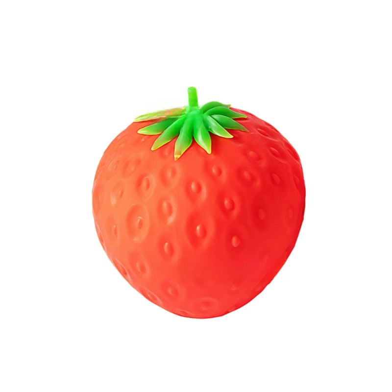 Simulation Strawberry Squeeze Stress Relief Toy
