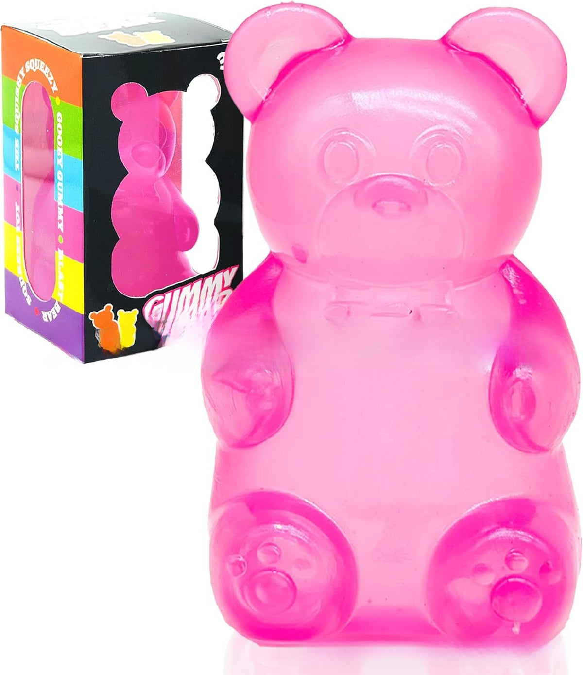 Stress-relief squeeze ball toy