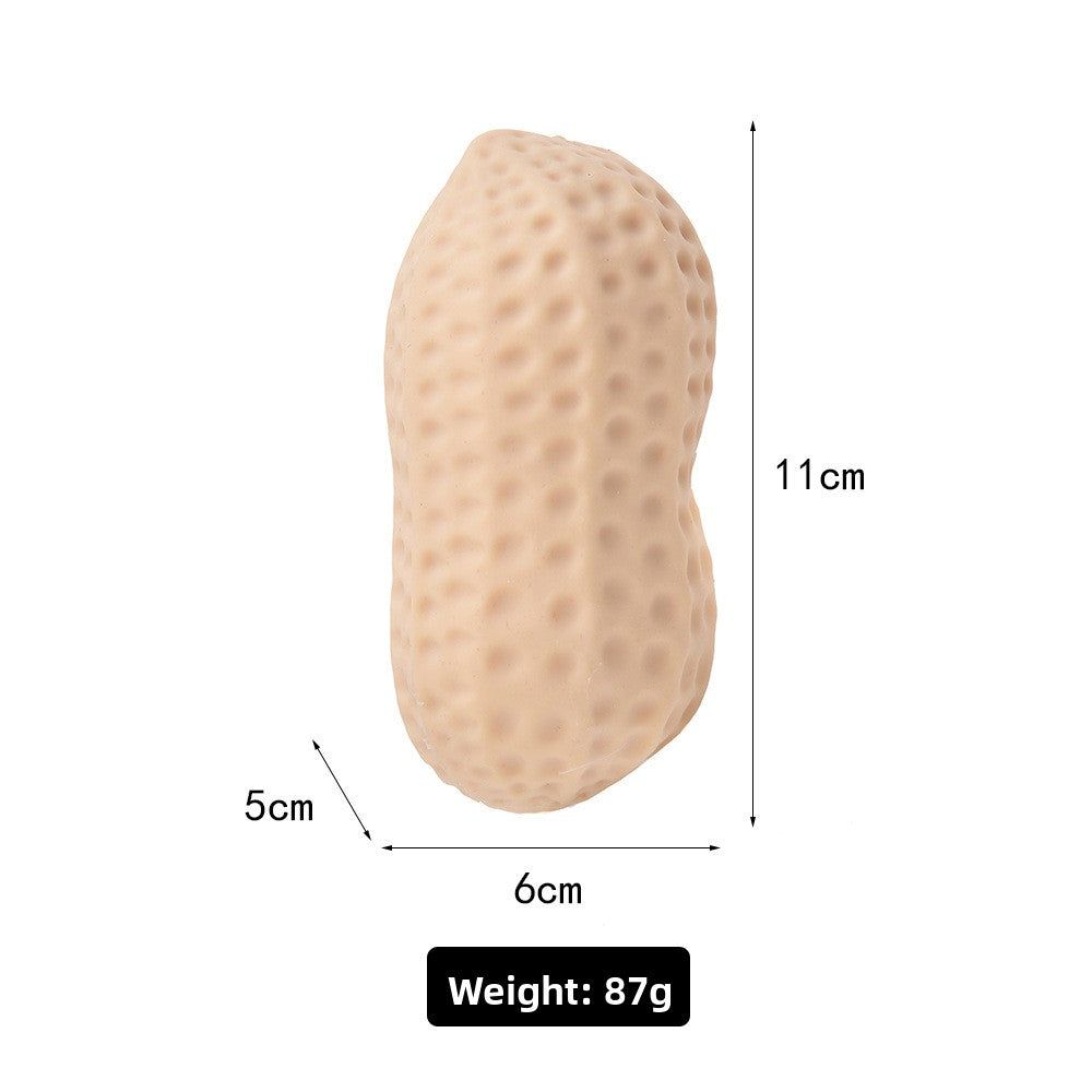 Realistic Peanut Squeeze Stress Relief Toy