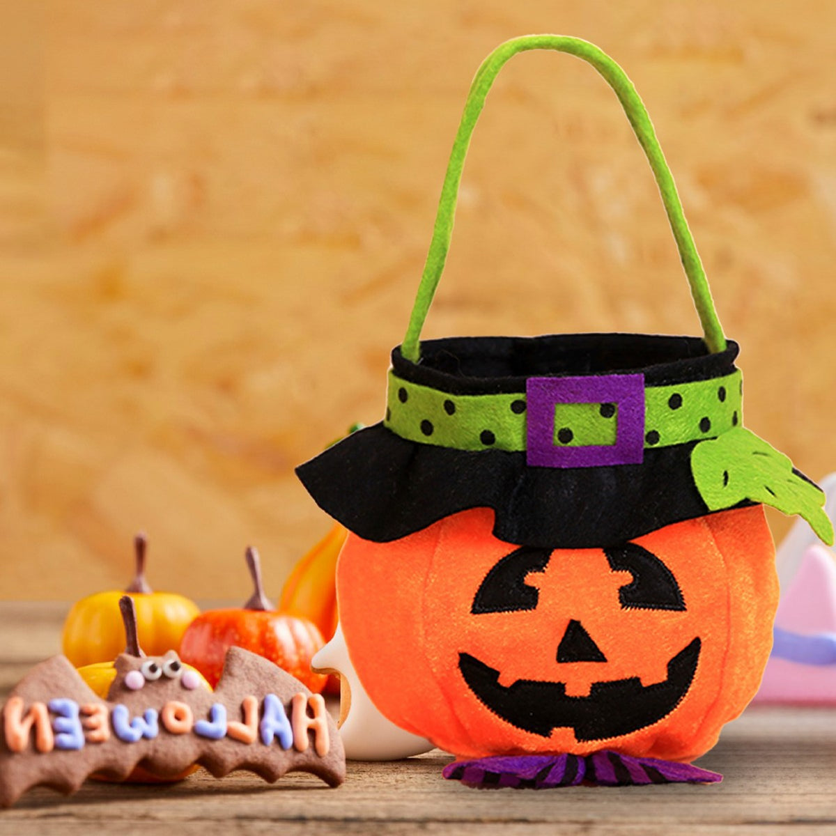 Halloween Decorations Witch Pumpkin Tote Bag - FREE SHIPPING