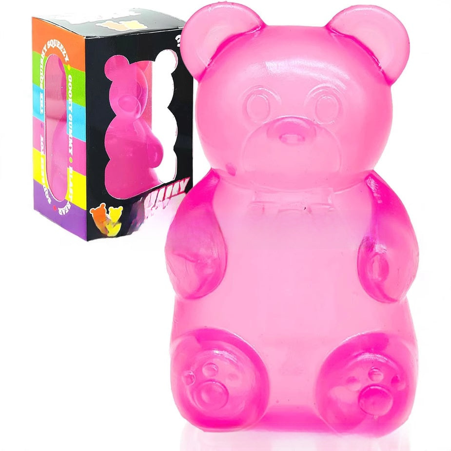 Stress-relief squeeze ball toy