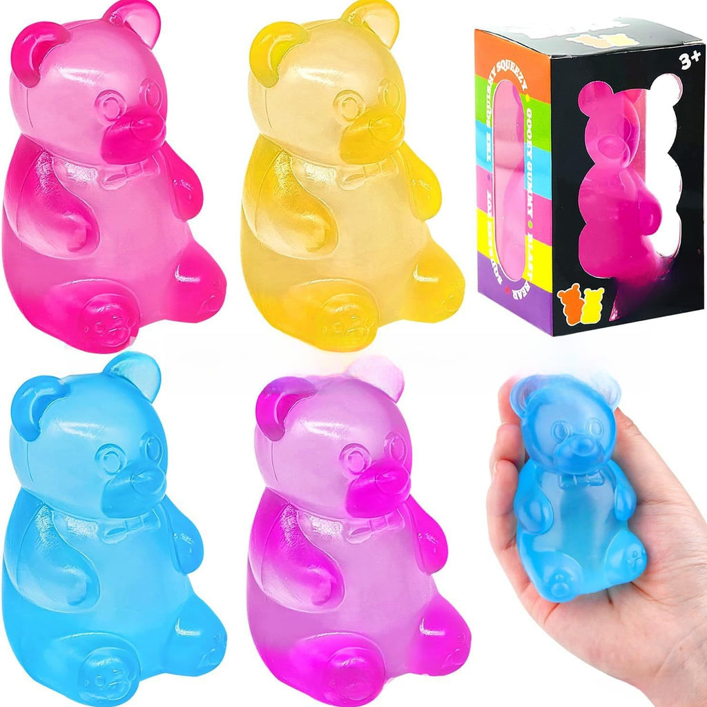 Stress-relief squeeze ball toy
